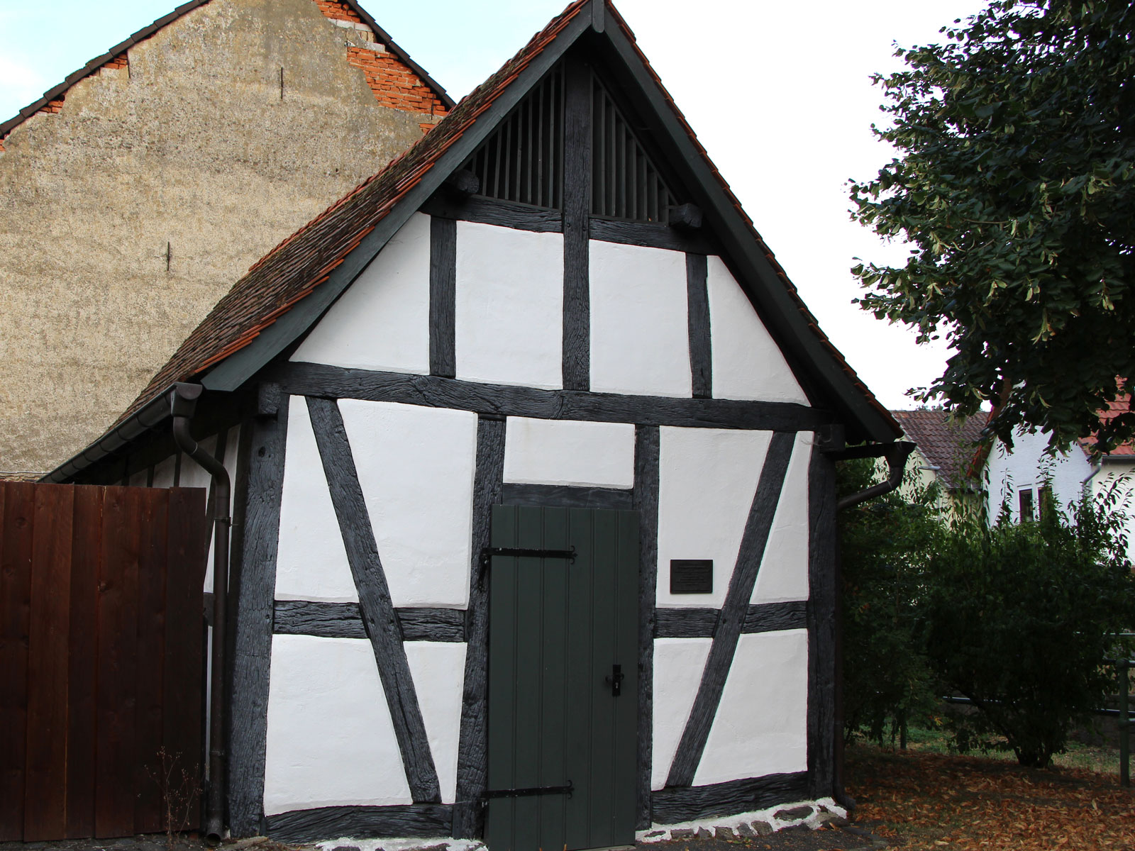 Kulturdenkmäler Laubach, Backhaus, Bachstraße 12, Gonterskirchen