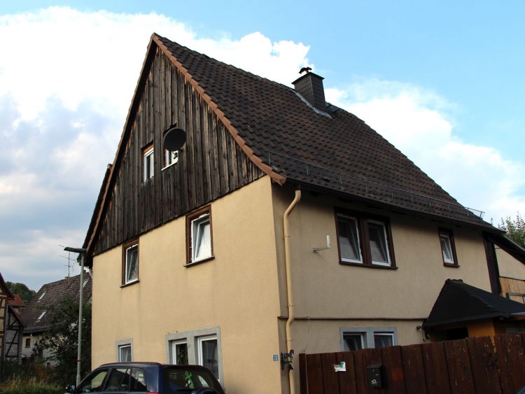 Denkmalgeschütztes Fachwekhaus Bachstraße 10, Gonterskirchen, Laubach