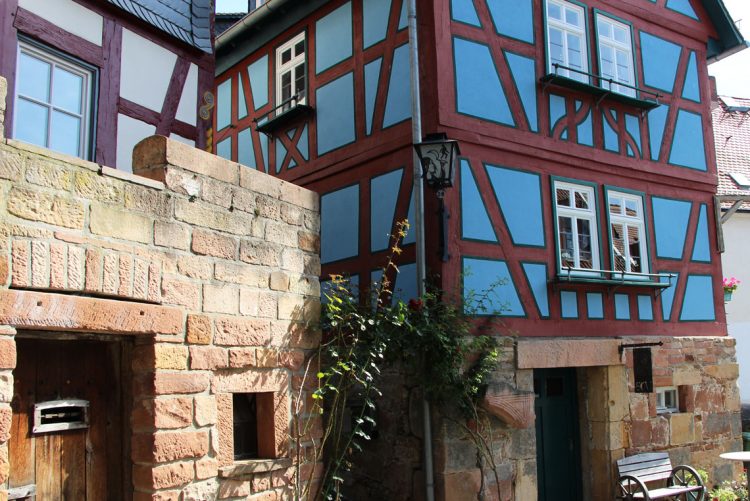 Fachwerkhaus in Ortenberg am Vulkanradweg