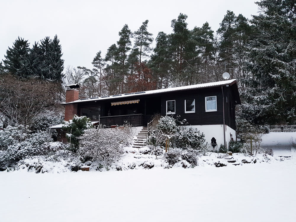 Ferienhaus im Skigebiet - Skifahren in Vogelsberg, Hessen Deutschland