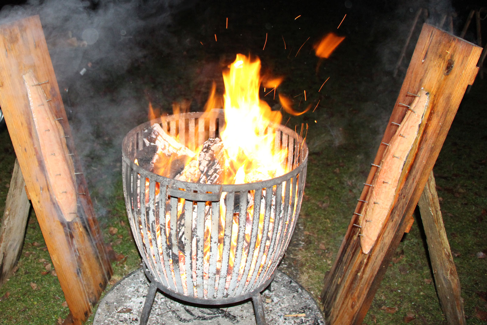 Flammlachs Anleitung zum selbst machen