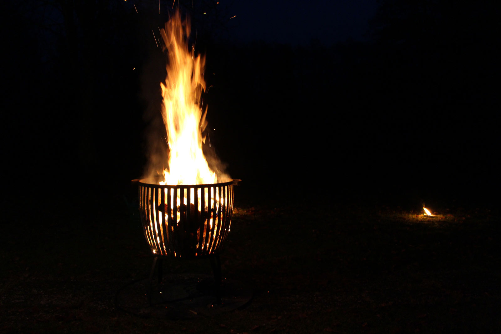 Flammlachs Grill vorbereiten