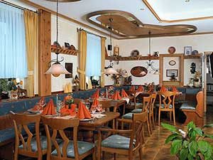 Kupferschmiede Restaurant bei Ferienhaus Naturliebe in Laubach Gonterskirchen bei Schotten im Vogelsberg, Hessen, Deutschland