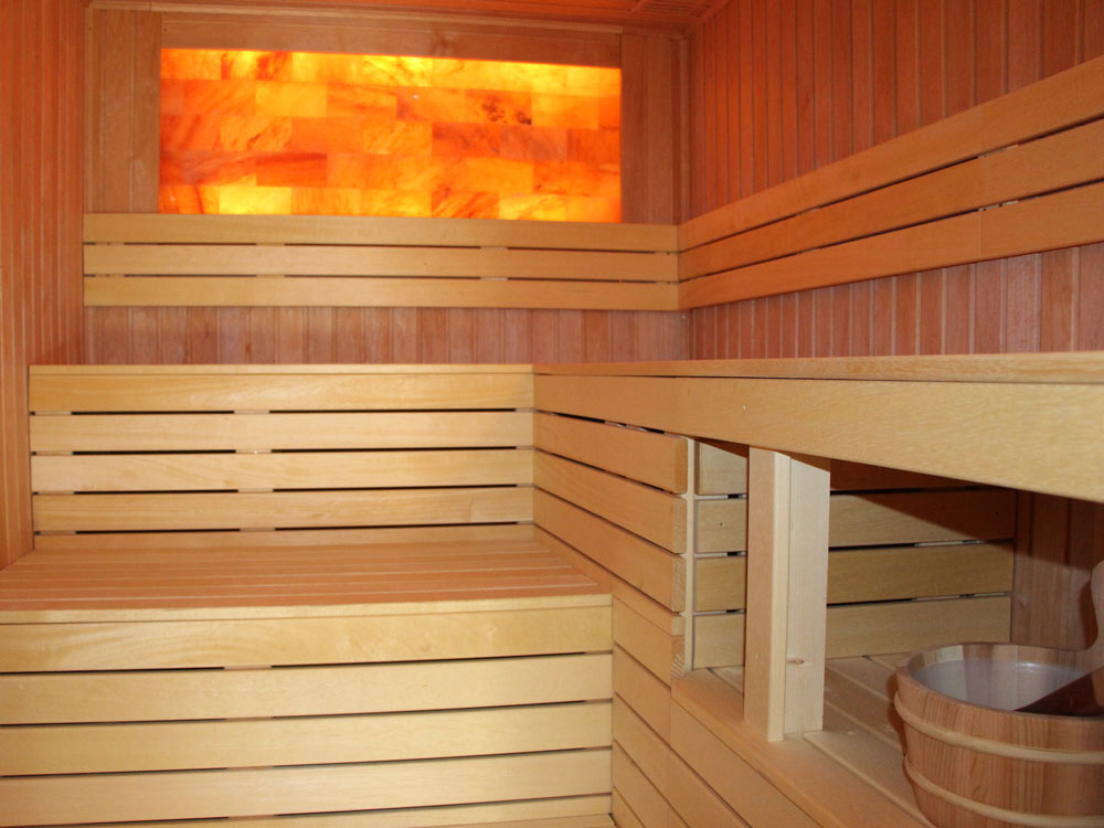 Sauna im Ferienhaus Naturliebe