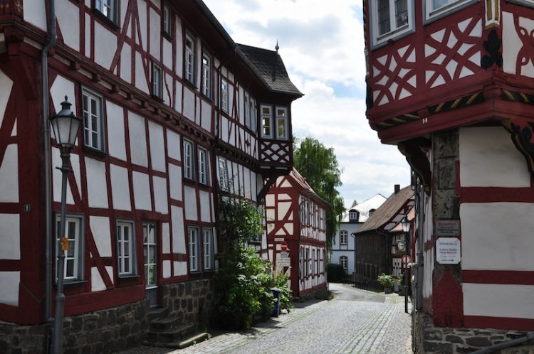 Fachwerkhäuser in Lich